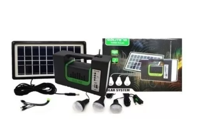 Miniatura 2 de Kit Panel Solar 3 Bombillas Con Radio